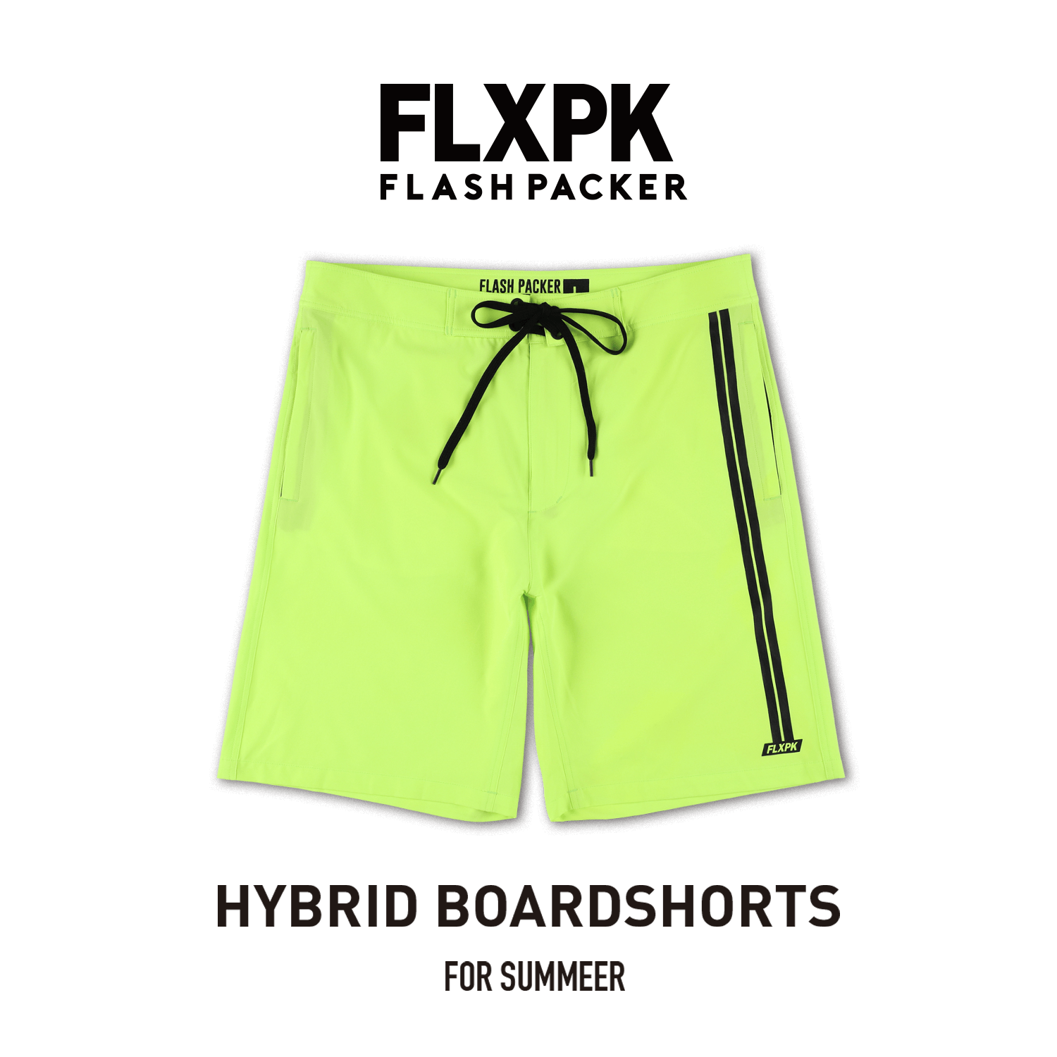 海ではもちろん、街でも履けるHYBRID BOARDSHORTS 来週発売します!
