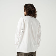 画像をギャラリービューアに読み込む, XLT-SLG(ビッグシルエットL/S TEE)WHITE