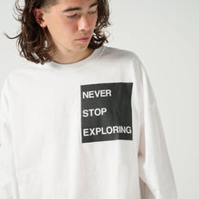 画像をギャラリービューアに読み込む, XLT-RETA(ビッグシルエットL/S TEE)WHITE