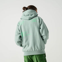 画像をギャラリービューアに読み込む, XZP-PPG(ヘヴィーウェイト スウェットジップパーカー裏起毛)GREEN