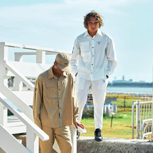 画像をギャラリービューアに読み込む, XRJ-BLOCK (Reflaxストレッチ・シャツジャケット)HEMP