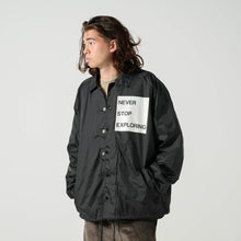 画像をギャラリービューアに読み込む, XBJ-RETA(裏ボア仕様 ナイロン・コーチジャケット)BLACK