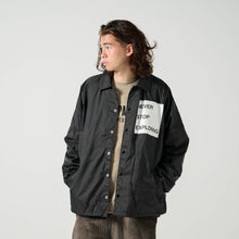 画像をギャラリービューアに読み込む, XBJ-RETA(裏ボア仕様 ナイロン・コーチジャケット)BLACK