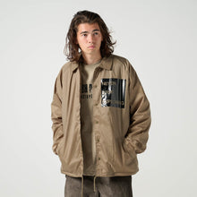 画像をギャラリービューアに読み込む, XBJ-RETA(裏ボア仕様 ナイロン・コーチジャケット)KHAKI
