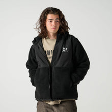 画像をギャラリービューアに読み込む, XBF-SHEEP(シープボア フリース フルジップ パーカジャケット)BLACK