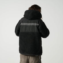 画像をギャラリービューアに読み込む, XBF-SHEEP(シープボア フリース フルジップ パーカジャケット)BLACK