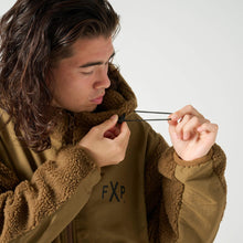 画像をギャラリービューアに読み込む, XBF-SHEEP(シープボア フリース フルジップ パーカジャケット)BROWN