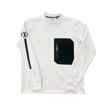 画像をギャラリービューアに読み込む, XLMK-PKT(ウルトラストレッチ モックネック ロングスリーブシャツ)WHITE