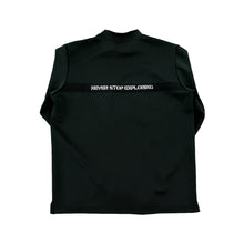 画像をギャラリービューアに読み込む, XLMK-PKT(ウルトラストレッチ モックネック ロングスリーブシャツ)BLACK