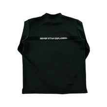 画像をギャラリービューアに読み込む, XLMK-PKT(ウルトラストレッチ モックネック ロングスリーブシャツ)BLACK