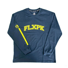 画像をギャラリービューアに読み込む, XLT-COL (DrySilkyCotton® ロングスリーブTシャツ)NAVY