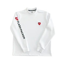 画像をギャラリービューアに読み込む, XLMK-HRT(ウルトラストレッチ モックネック ロングスリーブシャツ)WHITE