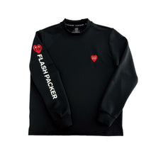 画像をギャラリービューアに読み込む, XLMK-HRT(ウルトラストレッチ モックネック ロングスリーブシャツ)BLACK