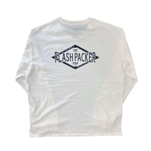 画像をギャラリービューアに読み込む, XLT-ROMB (DrySilkyCotton® ロングスリーブTシャツ)WHITE
