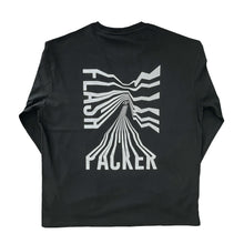 画像をギャラリービューアに読み込む, XLT-FAULT (DrySilkyCotton® ロングスリーブTシャツ)BLACK