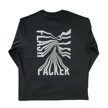 画像をギャラリービューアに読み込む, XLT-FAULT (DrySilkyCotton® ロングスリーブTシャツ)BLACK