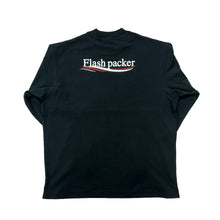 画像をギャラリービューアに読み込む, XSMLT-WV(Dry Silky Cotton®セミモックネック ロングスリーブTシャツ)BLACK