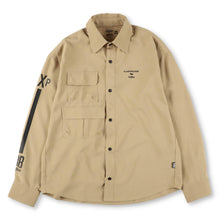 画像をギャラリービューアに読み込む, XRJ-BLOCK (Reflaxストレッチ・シャツジャケット)HEMP