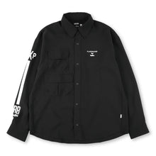 画像をギャラリービューアに読み込む, XRJ-BLOCK (Reflaxストレッチ・シャツジャケット)BLACK