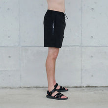 画像をギャラリービューアに読み込む, XTNC-HALF(ストレッチ・コットンナイロンショーツ)BLACK