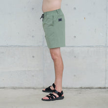画像をギャラリービューアに読み込む, XTNC-HALF(ストレッチ・コットンナイロンショーツ)GREEN