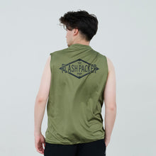 画像をギャラリービューアに読み込む, XNV-ROMB (PHOBOL® 撥水ラッシュガード・ノースリーブ)KHAKI