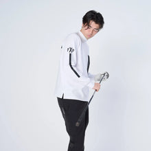 画像をギャラリービューアに読み込む, XLMK-PKT(ウルトラストレッチ モックネック ロングスリーブシャツ)WHITE