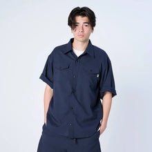 画像をギャラリービューアに読み込む, XRS-HUNTED (Reflax® ストレッチ S/Sシャツ)NAVY