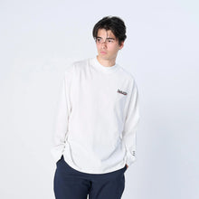 画像をギャラリービューアに読み込む, XSMLT-WV(Dry Silky Cotton®セミモックネック ロングスリーブTシャツ)WHITE