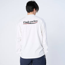 画像をギャラリービューアに読み込む, XSMLT-WV(Dry Silky Cotton®セミモックネック ロングスリーブTシャツ)WHITE