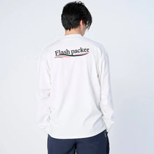 画像をギャラリービューアに読み込む, XSMLT-WV(Dry Silky Cotton®セミモックネック ロングスリーブTシャツ)WHITE