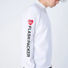 画像をギャラリービューアに読み込む, XLMK-HRT(ウルトラストレッチ モックネック ロングスリーブシャツ)WHITE