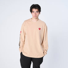 画像をギャラリービューアに読み込む, XLT-HRT(Dry Silky Cotton®ロングスリーブTシャツ)BEIGE