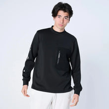 画像をギャラリービューアに読み込む, XLMK-PKT(ウルトラストレッチ モックネック ロングスリーブシャツ)BLACK