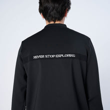 画像をギャラリービューアに読み込む, XLMK-PKT(ウルトラストレッチ モックネック ロングスリーブシャツ)BLACK