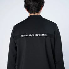 画像をギャラリービューアに読み込む, XLMK-PKT(ウルトラストレッチ モックネック ロングスリーブシャツ)BLACK