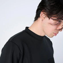 画像をギャラリービューアに読み込む, XLMK-PKT(ウルトラストレッチ モックネック ロングスリーブシャツ)BLACK