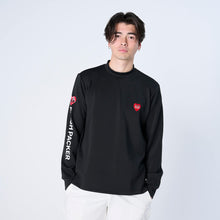 画像をギャラリービューアに読み込む, XLMK-HRT(ウルトラストレッチ モックネック ロングスリーブシャツ)BLACK