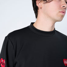 画像をギャラリービューアに読み込む, XLMK-HRT(ウルトラストレッチ モックネック ロングスリーブシャツ)BLACK