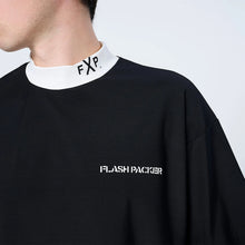 画像をギャラリービューアに読み込む, XDMT-MK(スーパードライストレッチ モックネック Tシャツ)BLACK