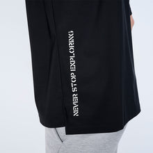 画像をギャラリービューアに読み込む, XDMT-MK(スーパードライストレッチ モックネック Tシャツ)BLACK