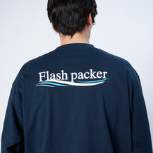 画像をギャラリービューアに読み込む, XSMLT-WV(Dry Silky Cotton®セミモックネック ロングスリーブTシャツ)NAVY