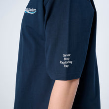 画像をギャラリービューアに読み込む, XSMT-WV(Dry Silky Cotton® セミモックネックTシャツ)NAVY