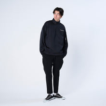 画像をギャラリービューアに読み込む, XP-AIR HALFZIP(エアテンション® ダンボールニット ジップパーカー)BLACK