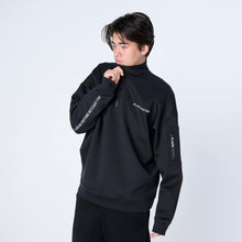 画像をギャラリービューアに読み込む, XP-AIR HALFZIP(エアテンション® ダンボールニット ジップパーカー)BLACK