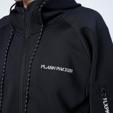画像をギャラリービューアに読み込む, XP-AIR PARKA(エアテンション® ダンボールニット ジップパーカー)BLACK