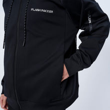 画像をギャラリービューアに読み込む, XP-AIR PARKA(エアテンション® ダンボールニット ジップパーカー)BLACK