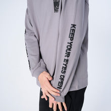 画像をギャラリービューアに読み込む, XLT-EYES(Dry Silky Cotton®ロングスリーブTシャツ)GRAY