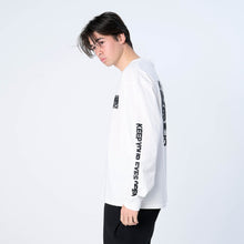 画像をギャラリービューアに読み込む, XLT-EYES(Dry Silky Cotton®ロングスリーブTシャツ)WHITE