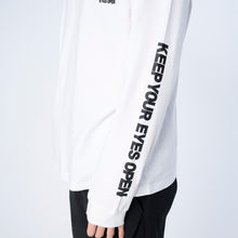 画像をギャラリービューアに読み込む, XLT-EYES(Dry Silky Cotton®ロングスリーブTシャツ)WHITE